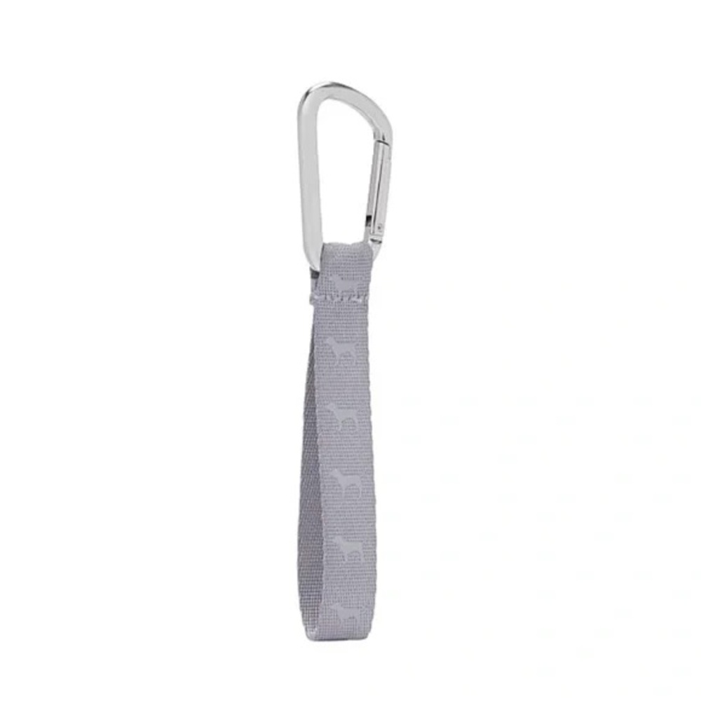 PINK Victoria's Secret Gray and Silver Key & Card Holder